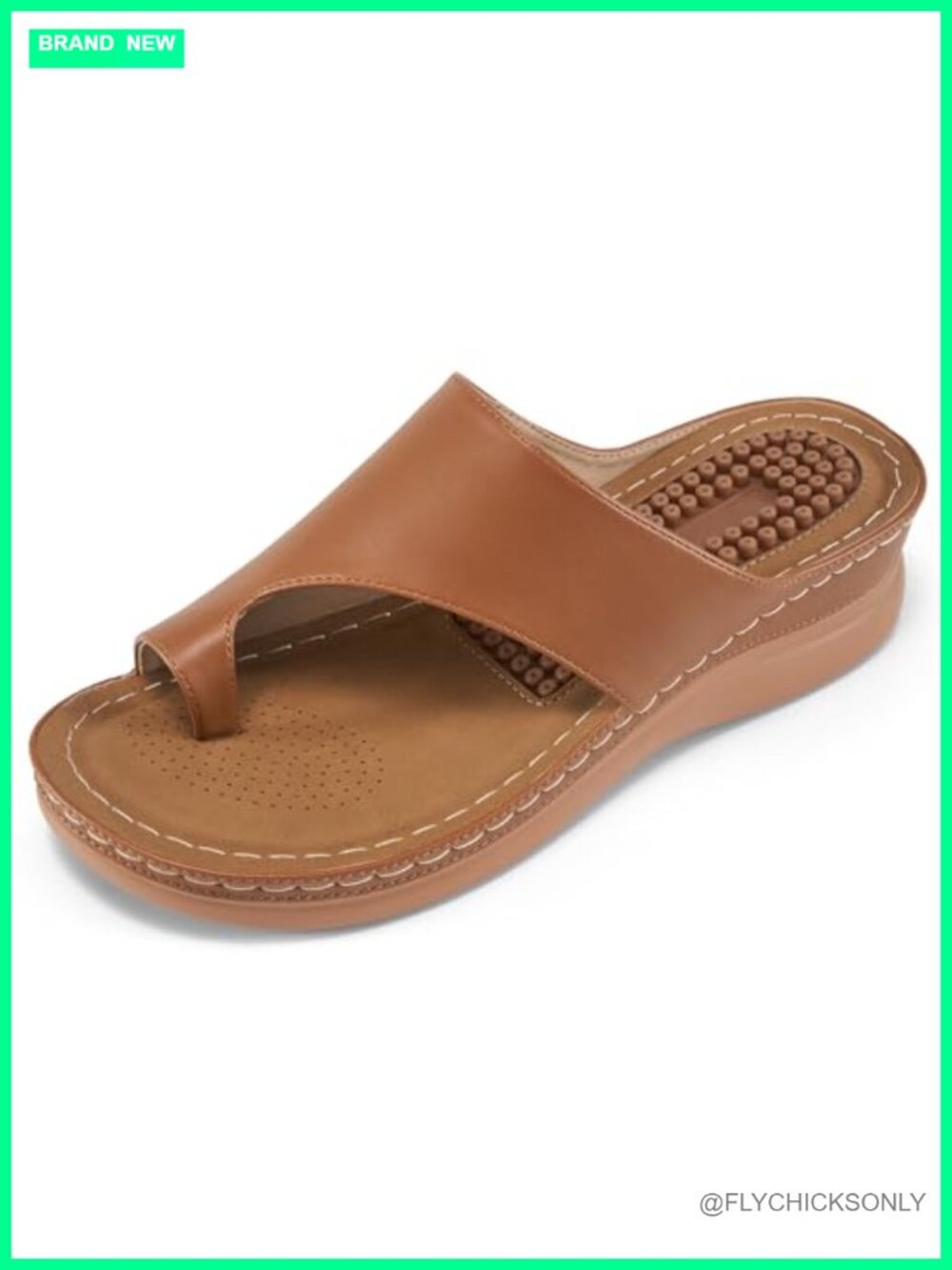 Orthopedic Wedge Sandals Split Toe Bunion Corrector Slingback Comfortable